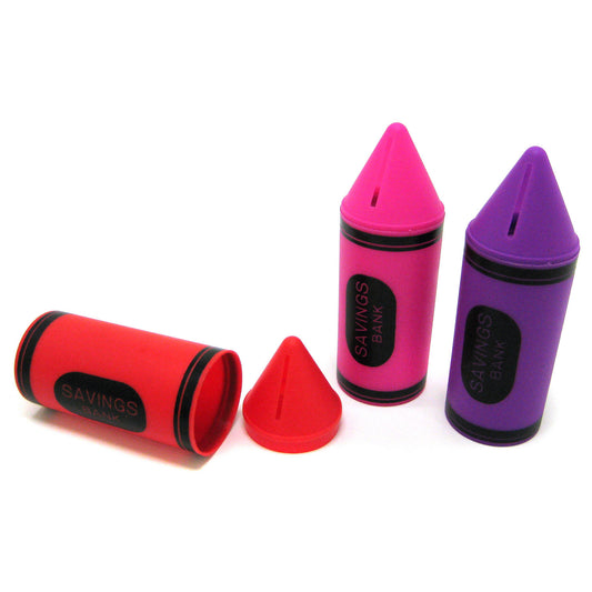 Crayon Banks - 12 Count