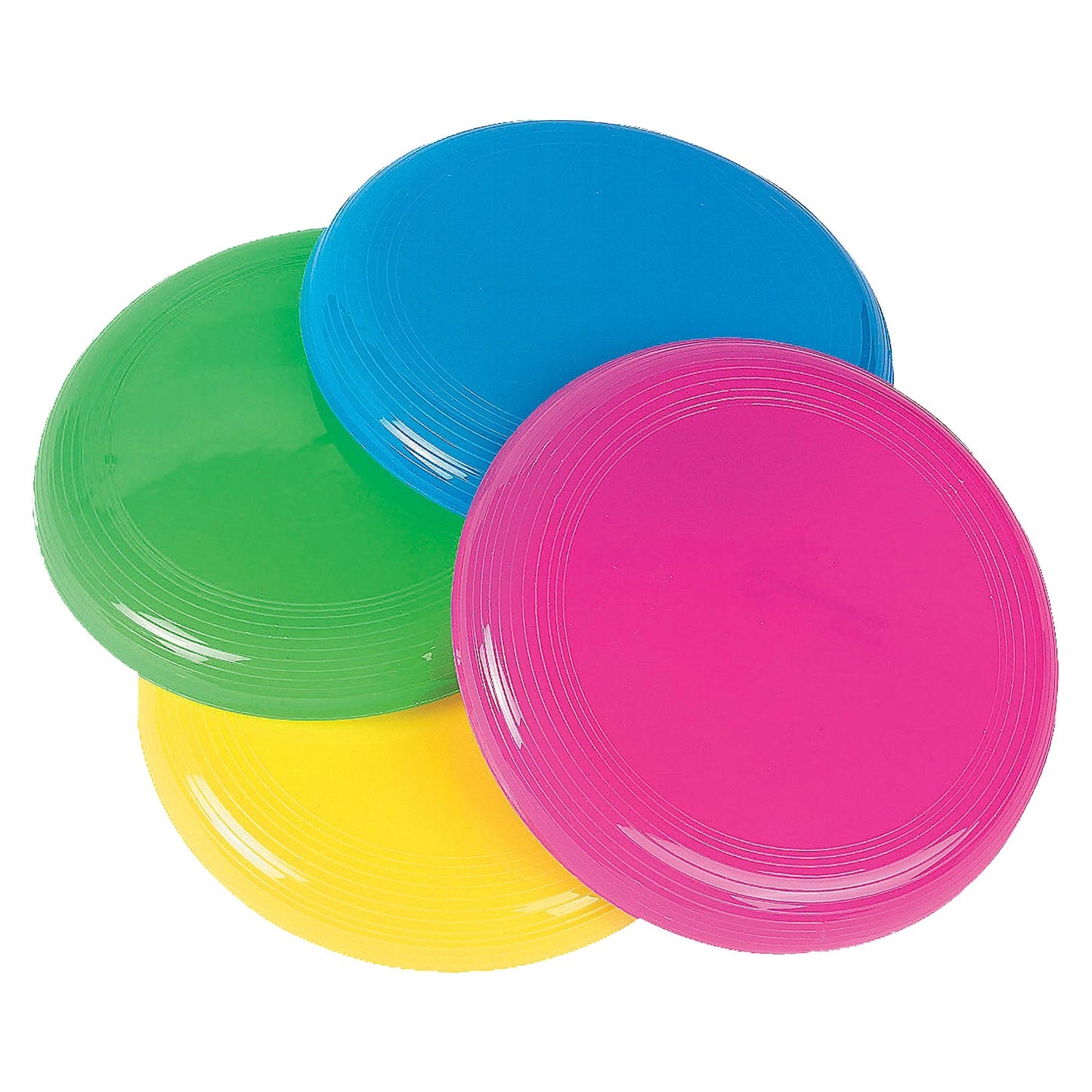 Mini Neon Flying Discs - 72 Count