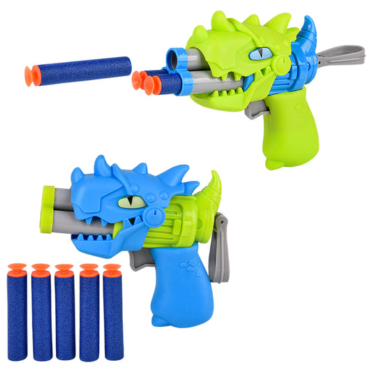 Dinosaur Foam Dart Blaster - Assorted Colors