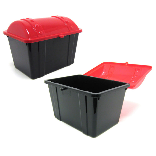 Treasure Chest - Black & Red