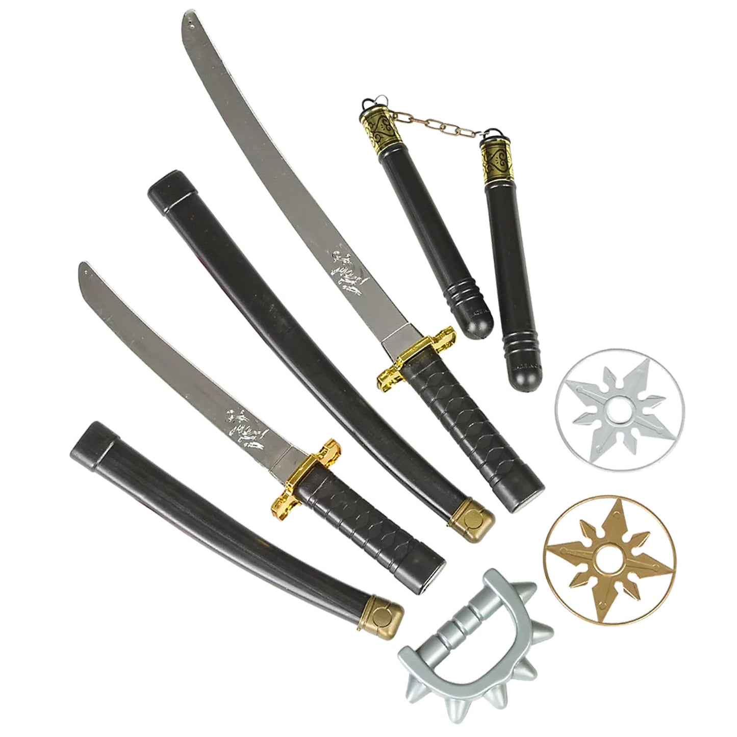 Ninja 8 Piece Playset