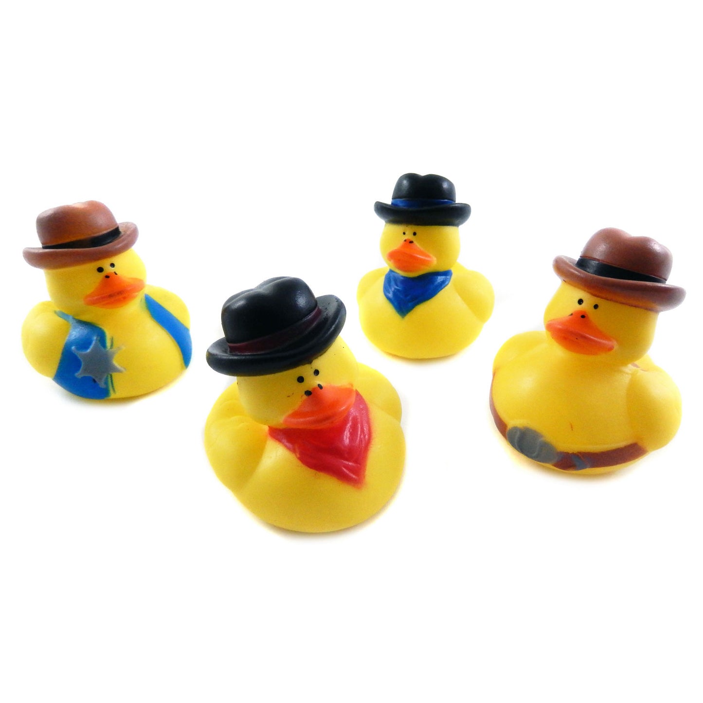 Cowboy Rubber Ducks - 2 1/2 Inch - 12 Count