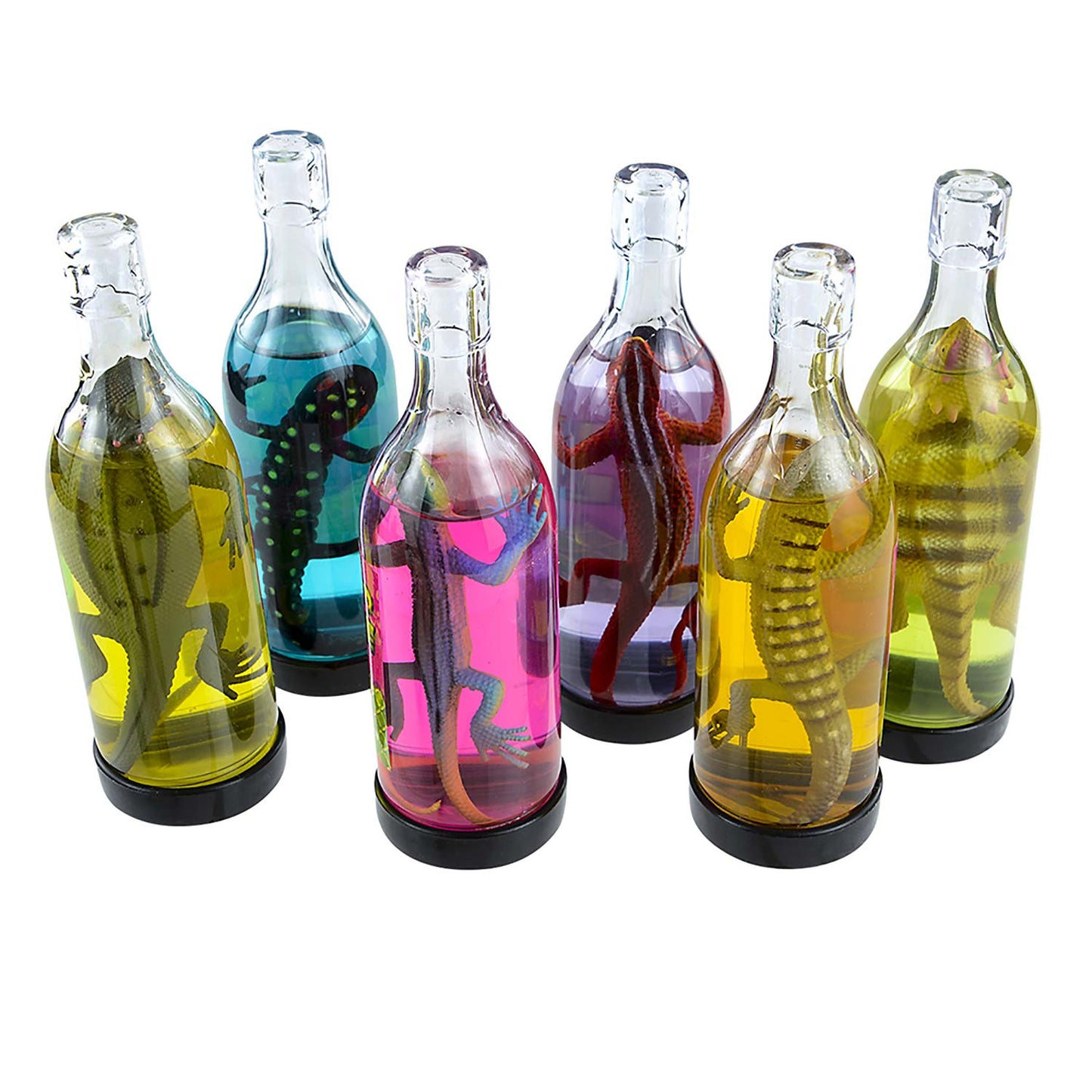 Lizard in Slime Bottle - Assorted Colors