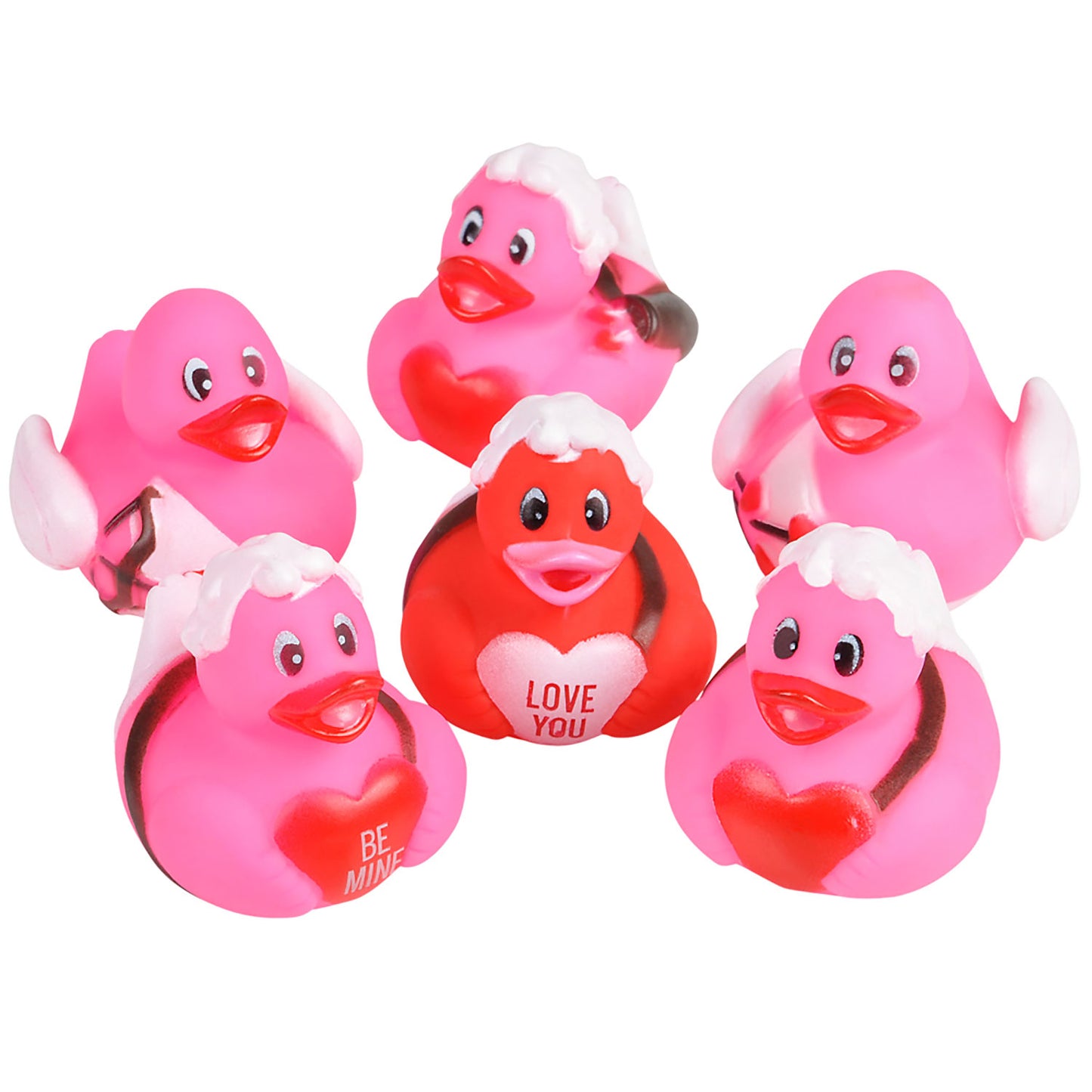 Cupid Rubber Ducks - 2 1/2 Inch - 12 Count