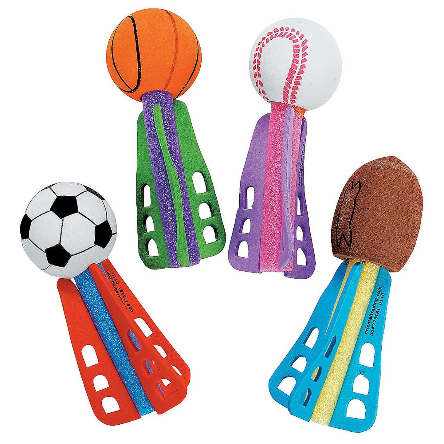 Foam Mini Sport Missiles - 24 Count