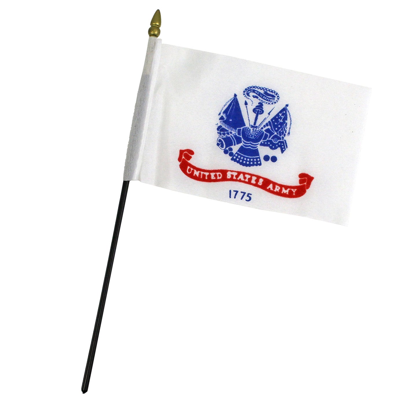 Army Cloth Flags - 4 Inch x 6 Inch - 12 Count