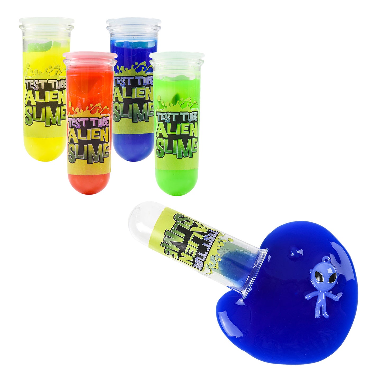 Alien Tube Slime - 24 Count