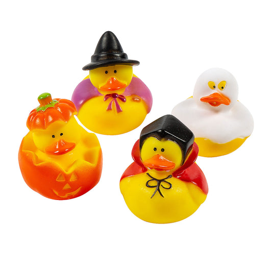 Halloween Costume Rubber Ducks - 12 Count