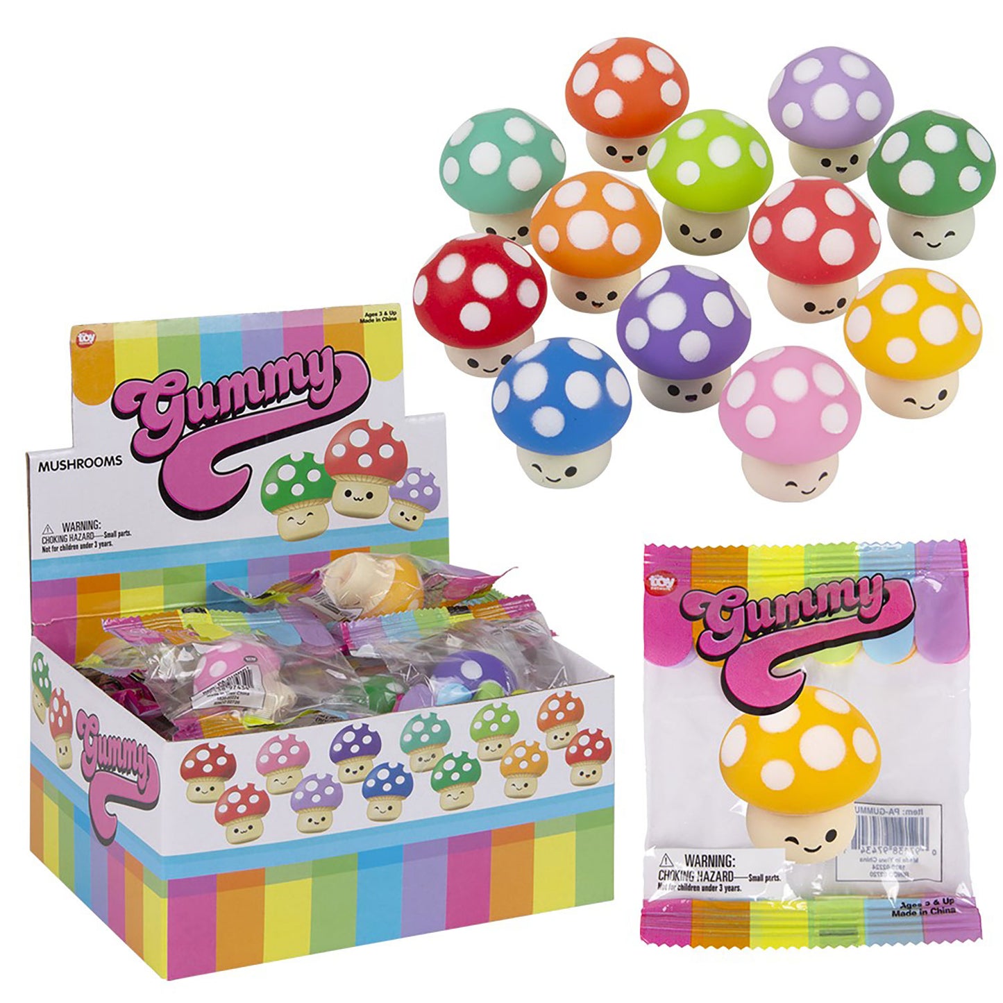 Gummy Mushrooms - 24 Count