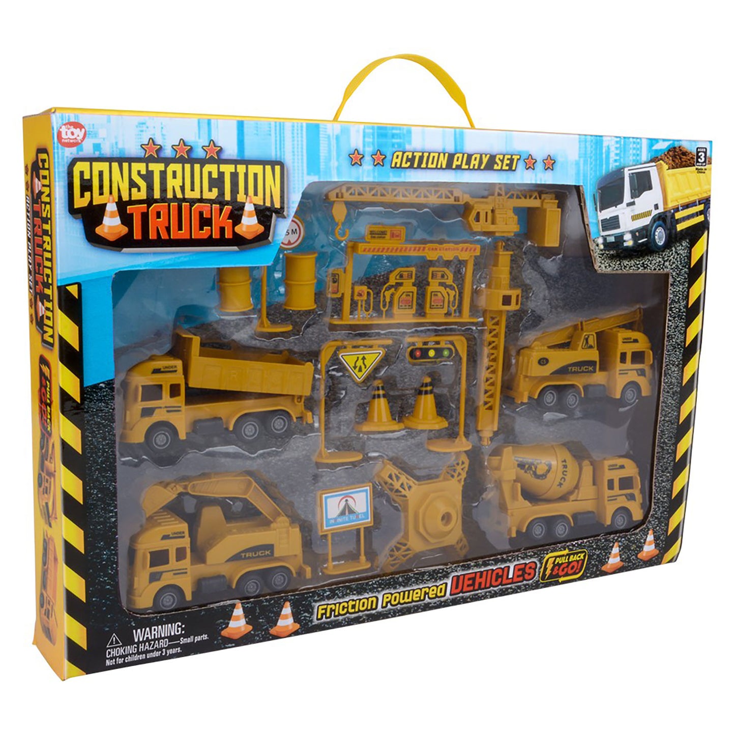 Construction Truck 14 Piece Play Set