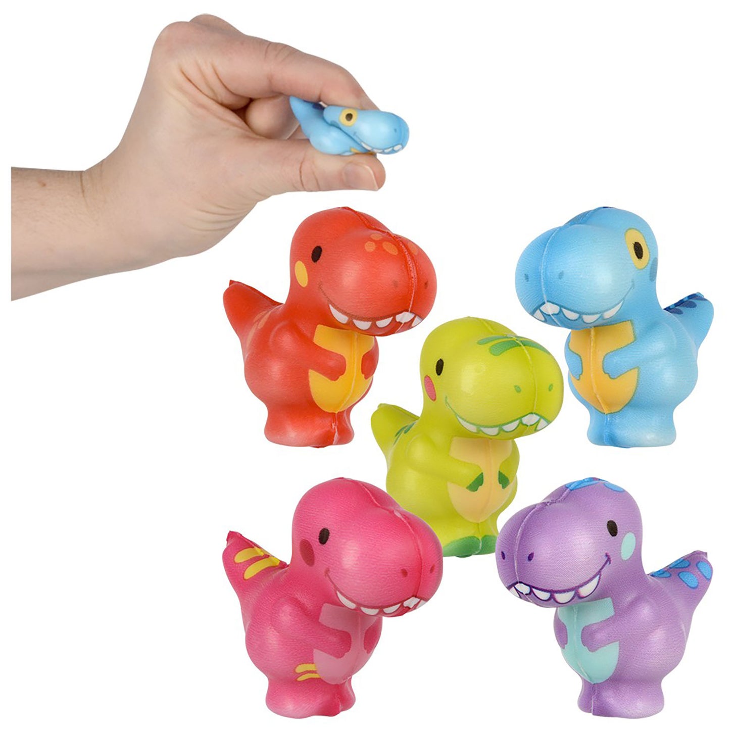 Squishy Micro Dinosaurs - 50 Count