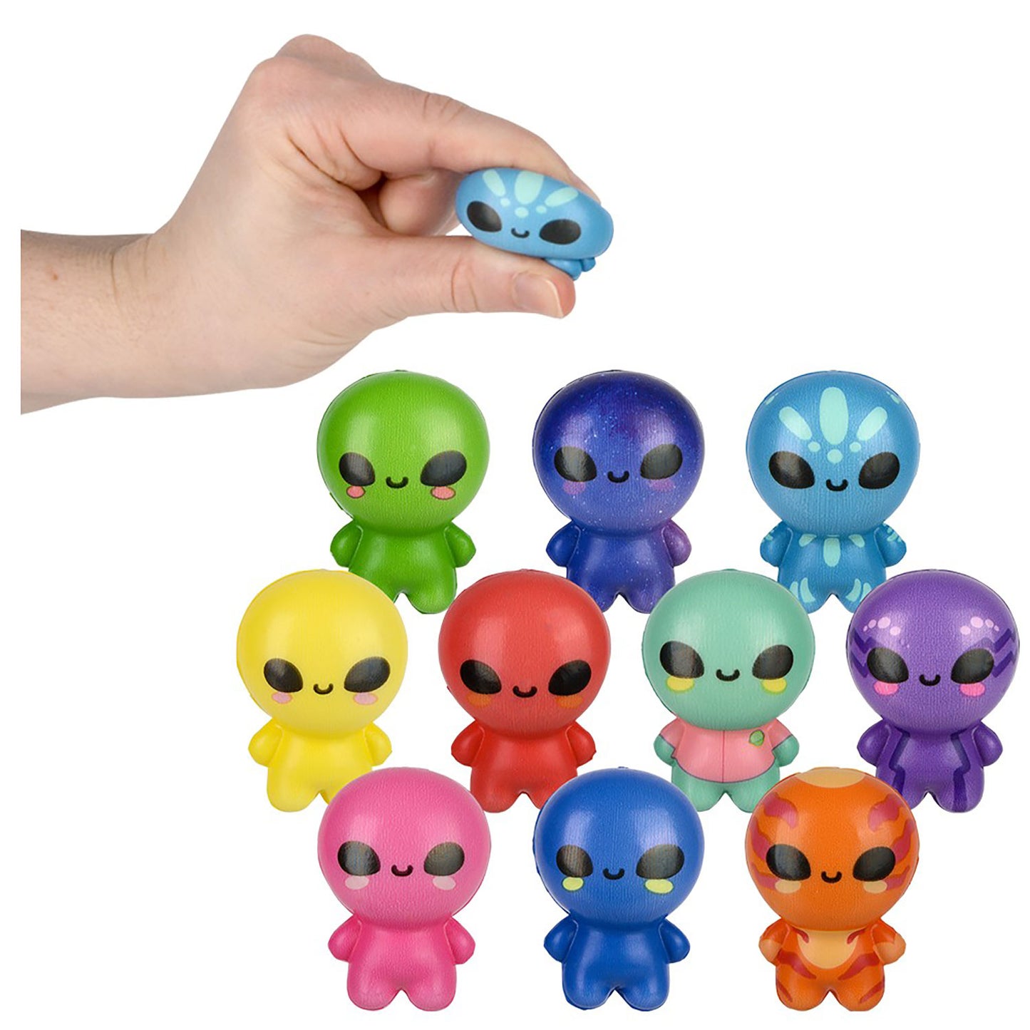 Squishy Micro Aliens - 50 Count