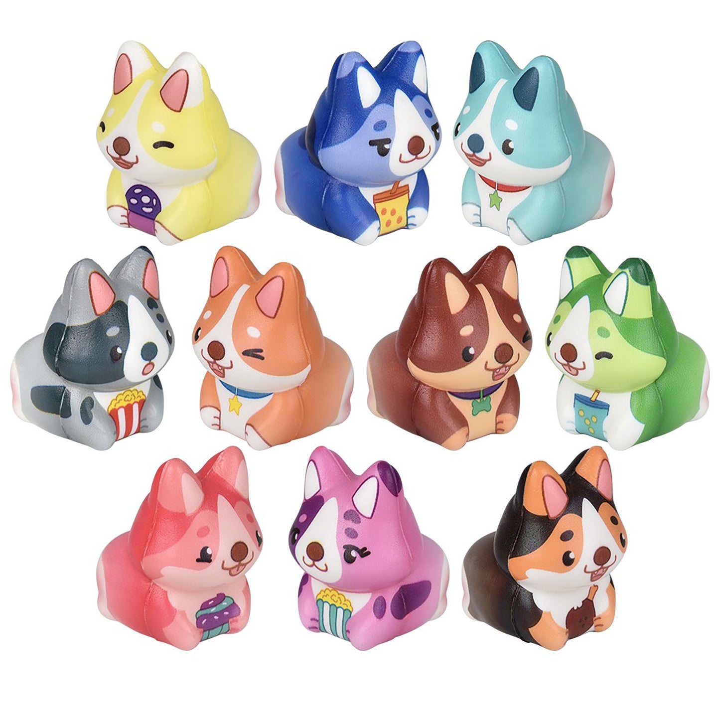 Squishy Micro Pups - 50 Count