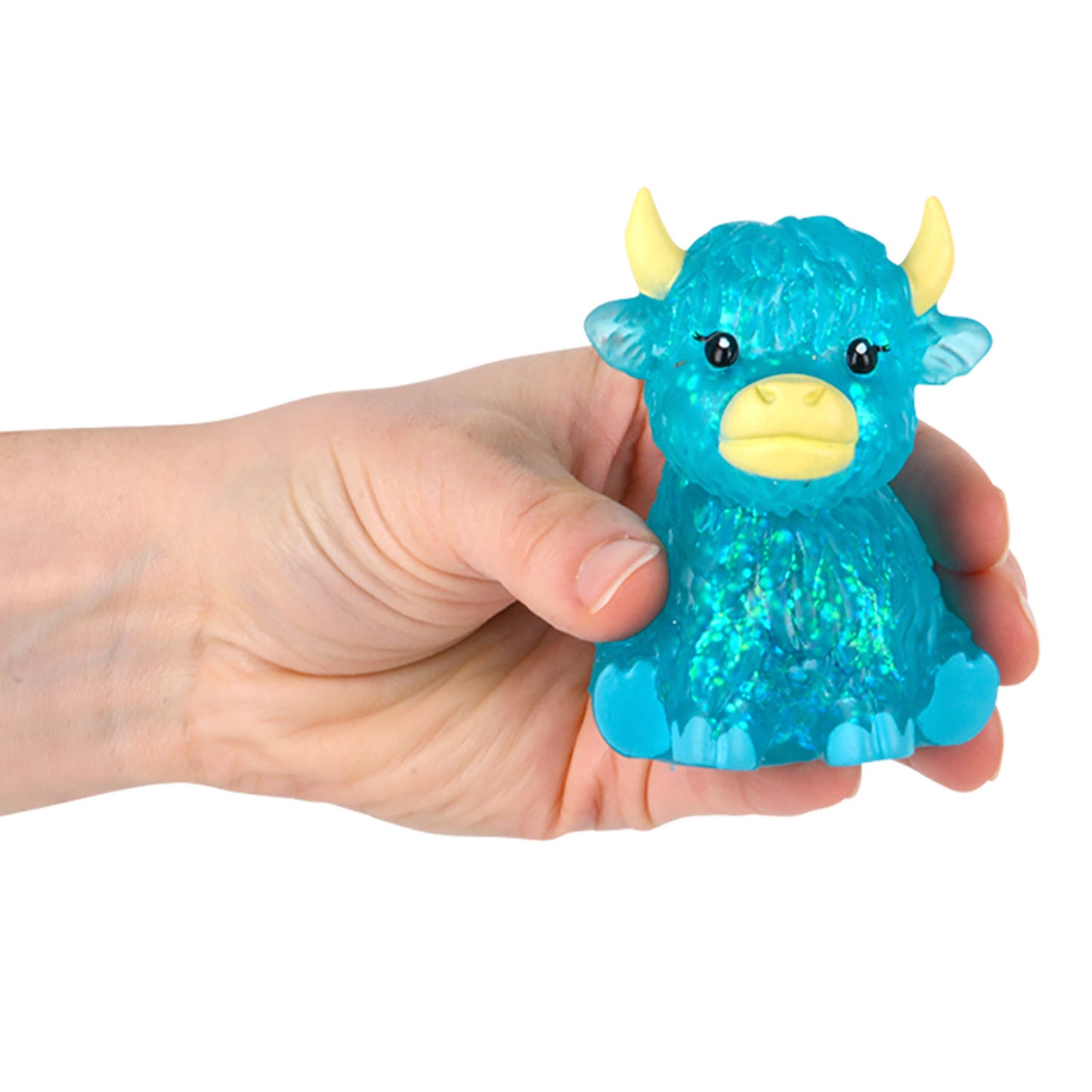 Squishy Glitter Sugar Highland Cow
