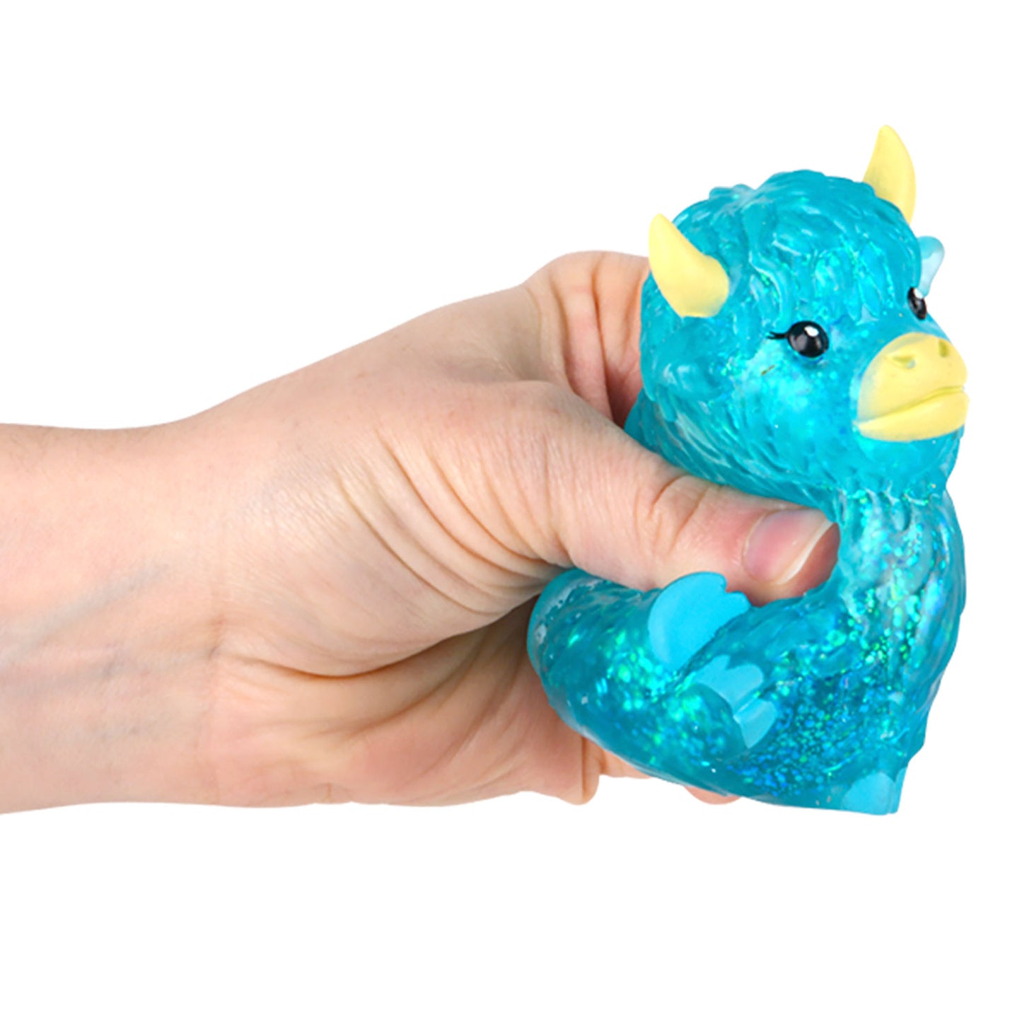 Squishy Glitter Sugar Highland Cow