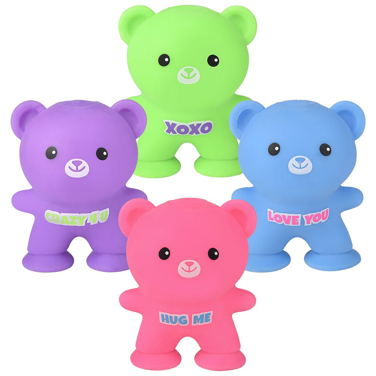 Squish-n-Stretch Suction Bear
