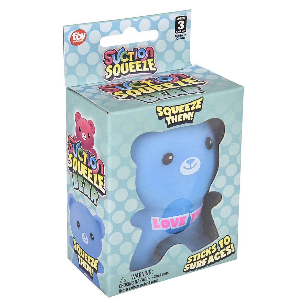 Squish-n-Stretch Suction Bear