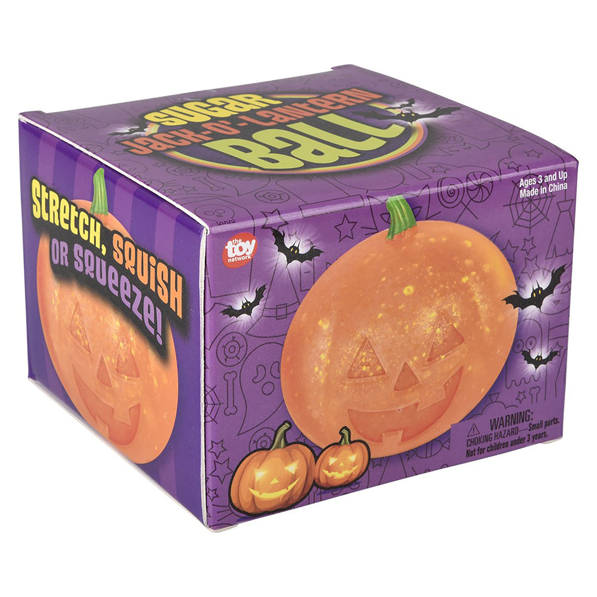 Squishy Sugar Jack-o-Lantern