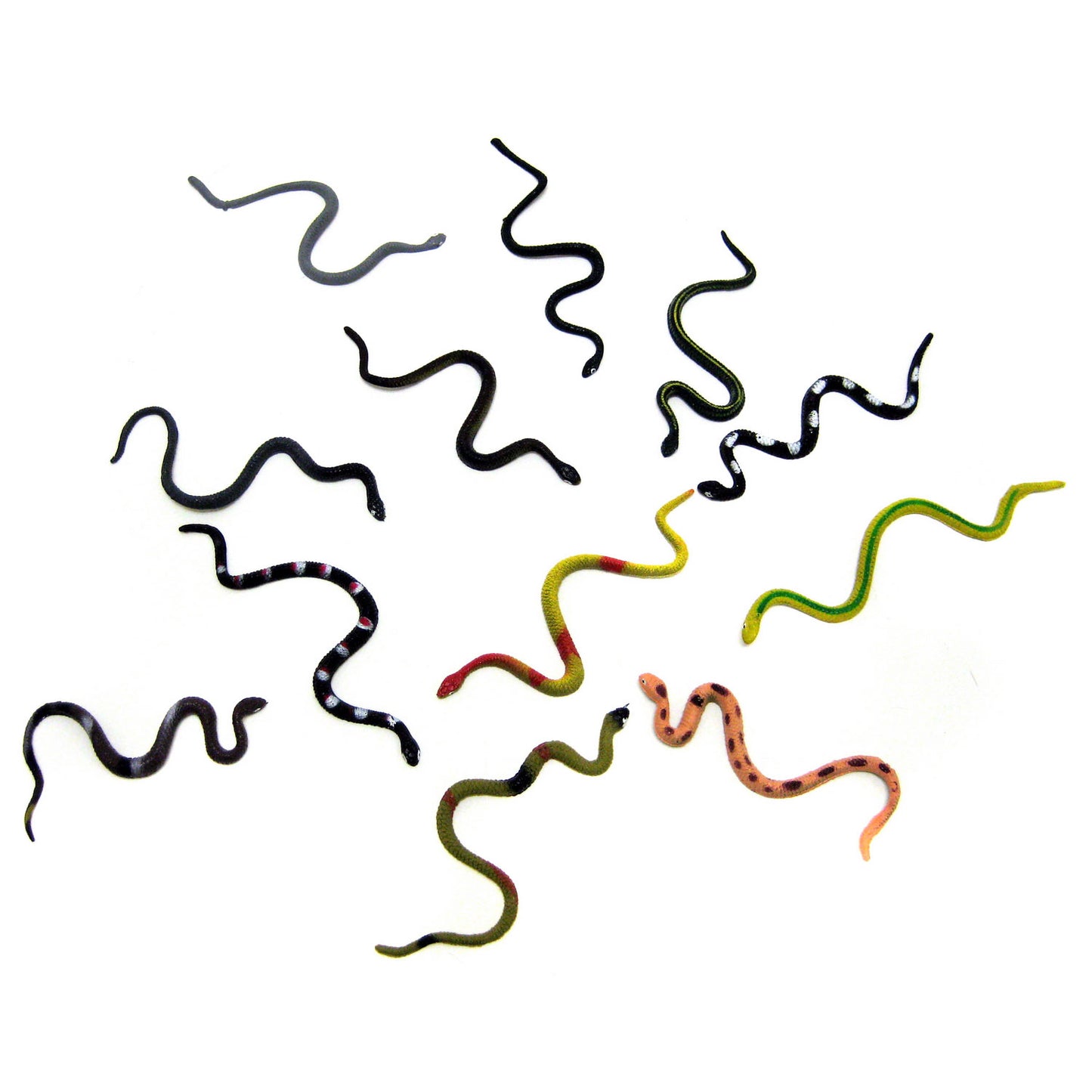 Snakes - 6 Inch - 12 Count