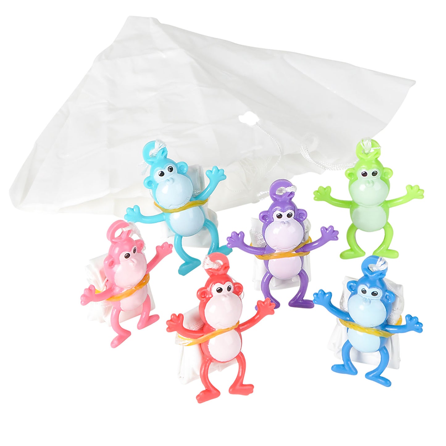 Monkey Paratroopers - 12 Count