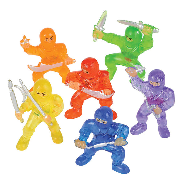 Ninja Warrior Figures - 12 Count
