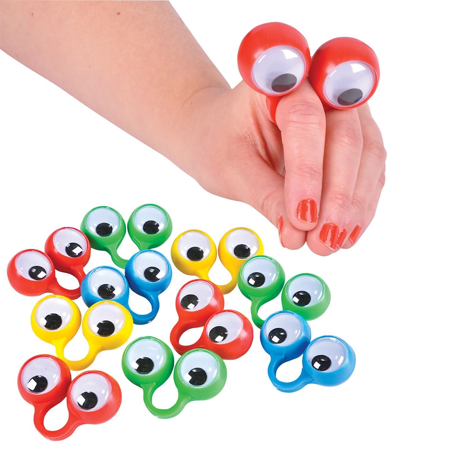 Eye Peeper Rings - 12 Count