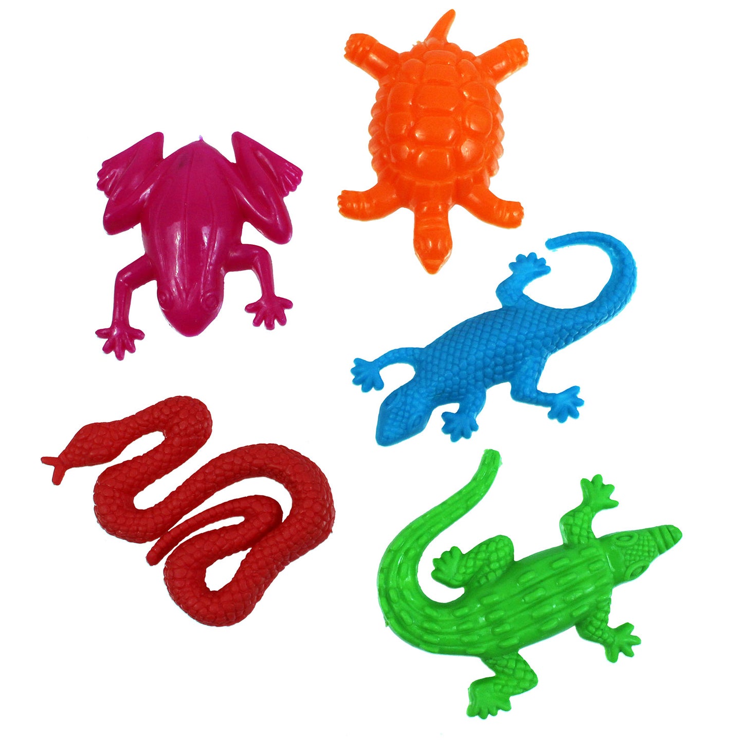 Plastic Reptiles - 36 Count