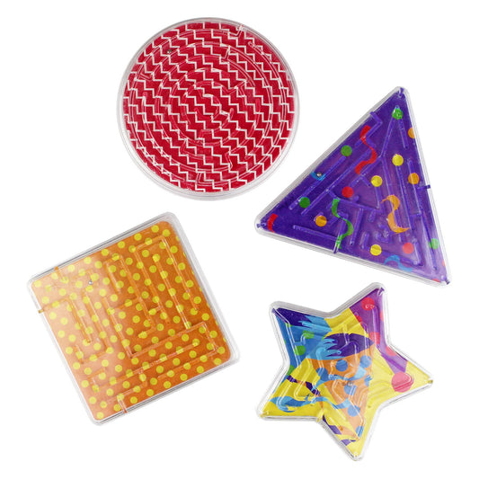 Rainbow Maze Puzzles - 12 Count