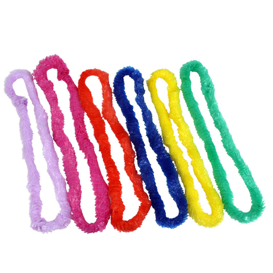 Plastic Leis - 12 Count