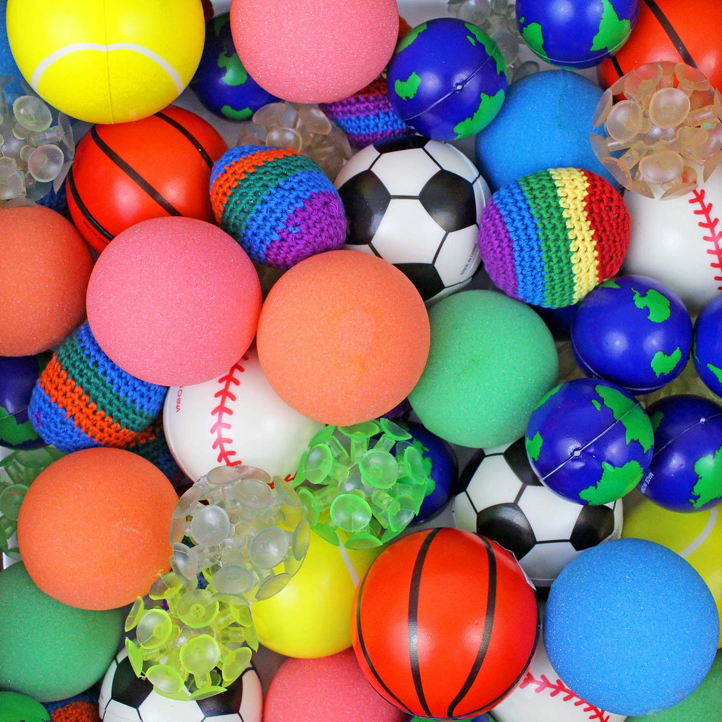 Soft Ball Assortment - 60 Piece