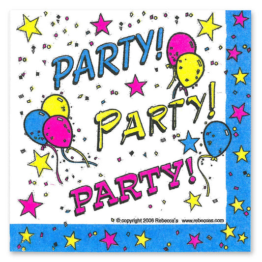 Star Party Luncheon Napkins - 1,000 Count