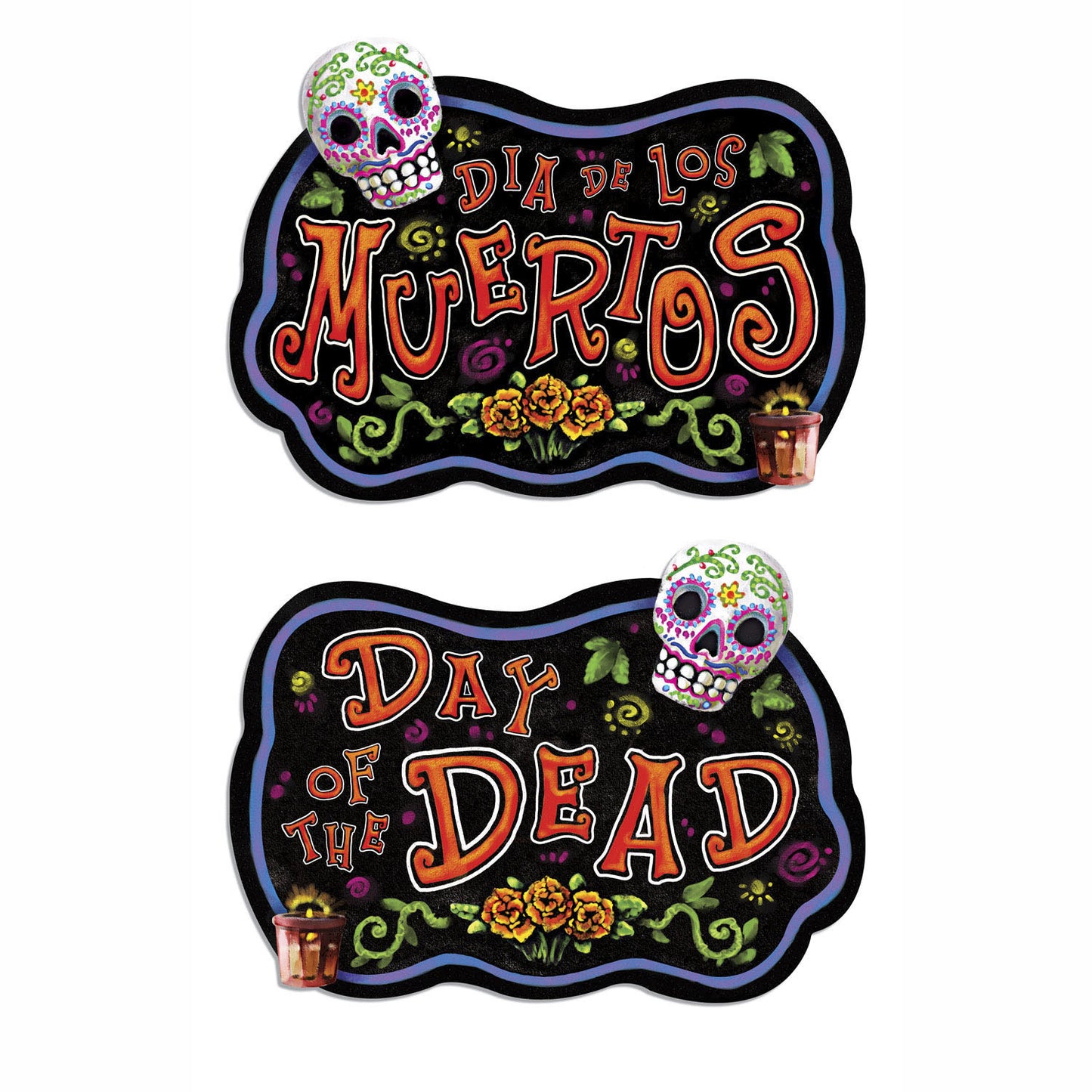 Day of the Dead Sign - Reversible