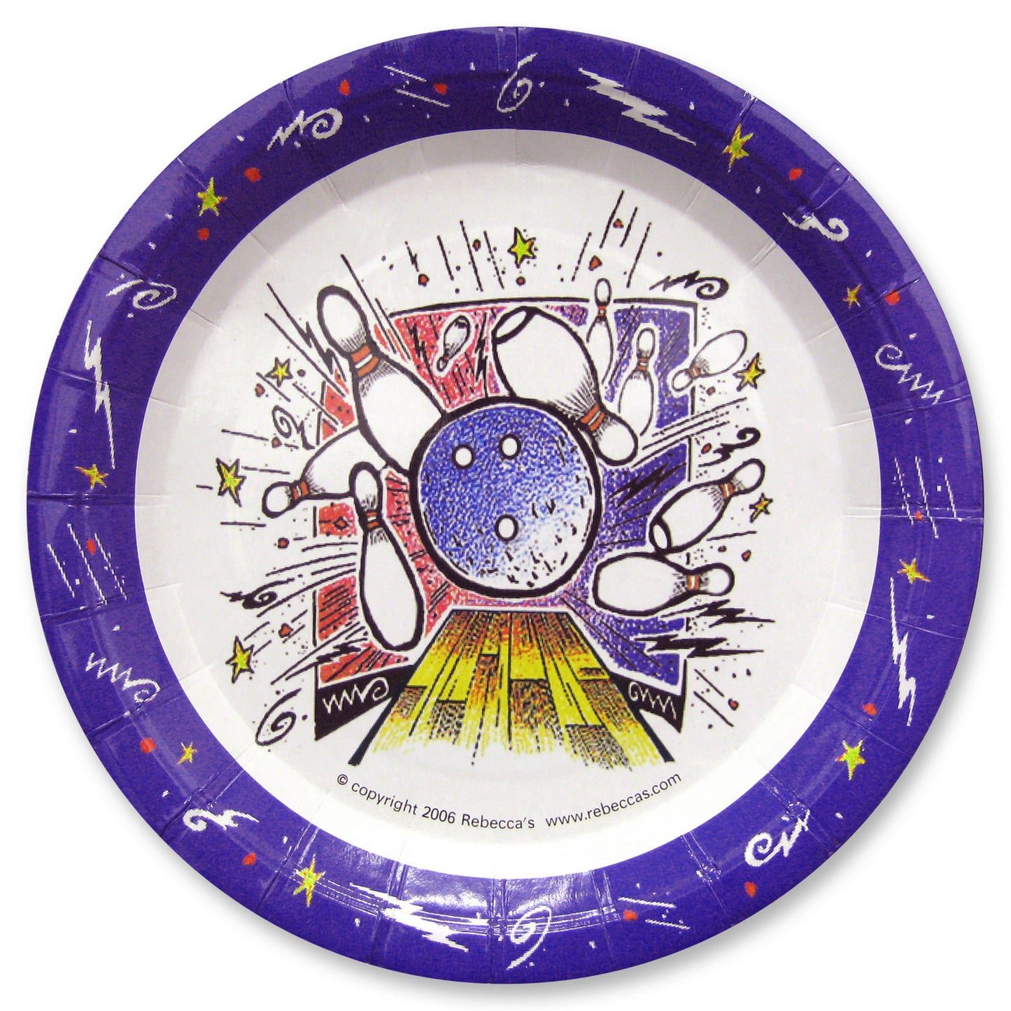 Smash Bowl Party 9 Inch Plates - 1,000 Count