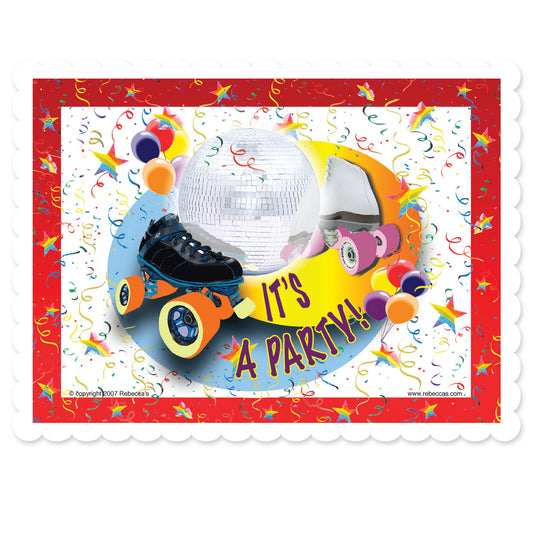 Disco Skate Paper Placemats - 1,000 Count