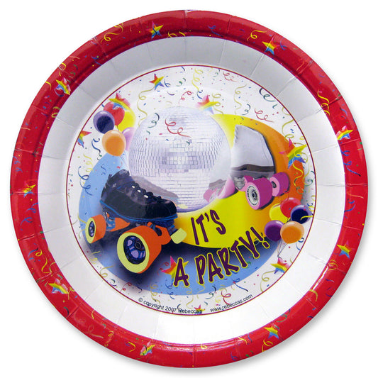 Disco Skate 9 Inch Plates - 1,000 Count