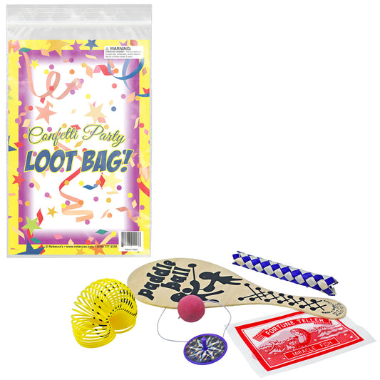 Confetti Party Loot Bag