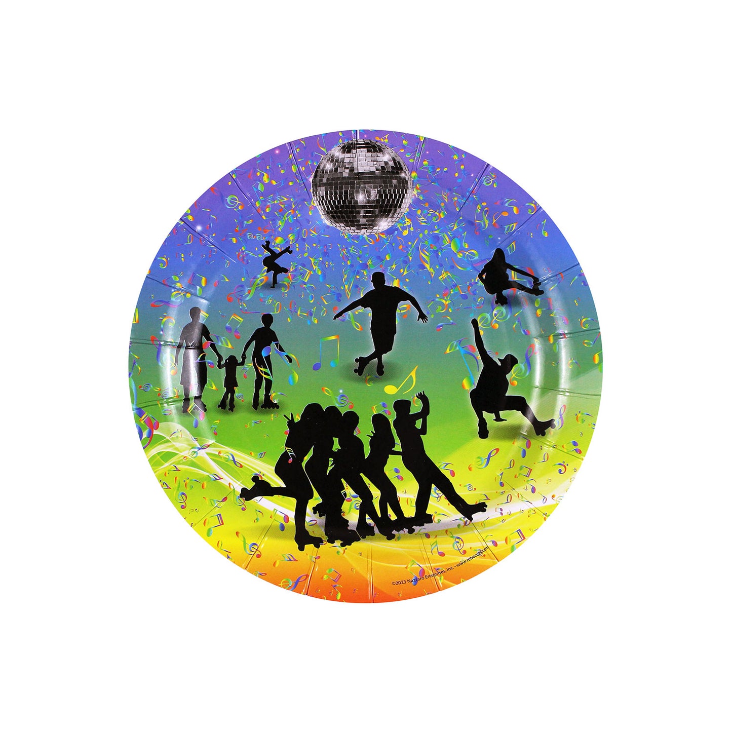 Rhythm'n Roll 7 Inch Plates - 1,000 Count