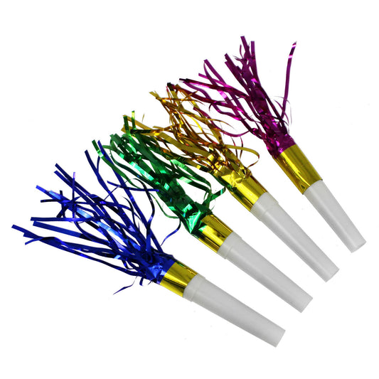 Tinsel Party Horns - 144 Count