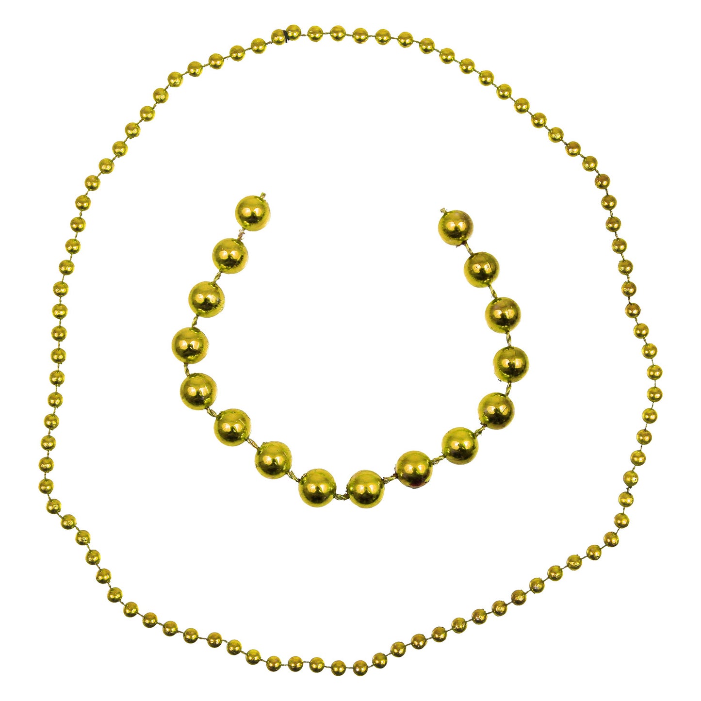 Round Bead Necklaces - 12 Count