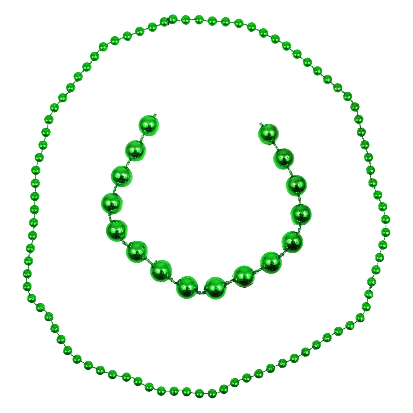 Round Bead Necklaces - 12 Count