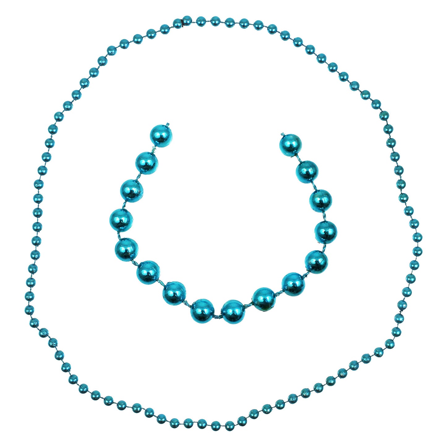 Round Bead Necklaces - 12 Count