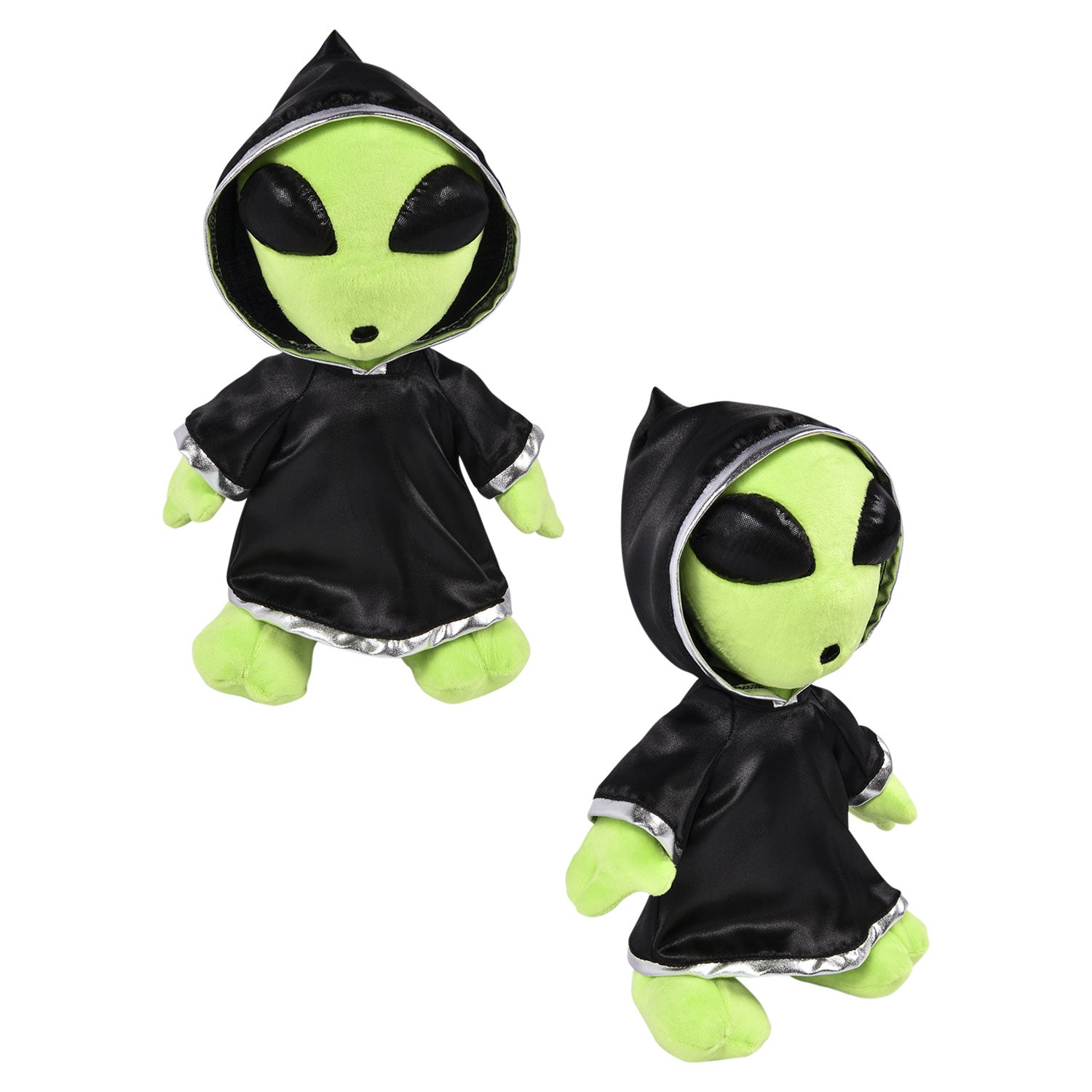 Plush Green Alien with Cloak - 12 Inch – Rebecca's Toys & Prizes