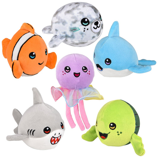 Plush Sea Life Tumble Tykes - 3 Inch - Assorted Designs