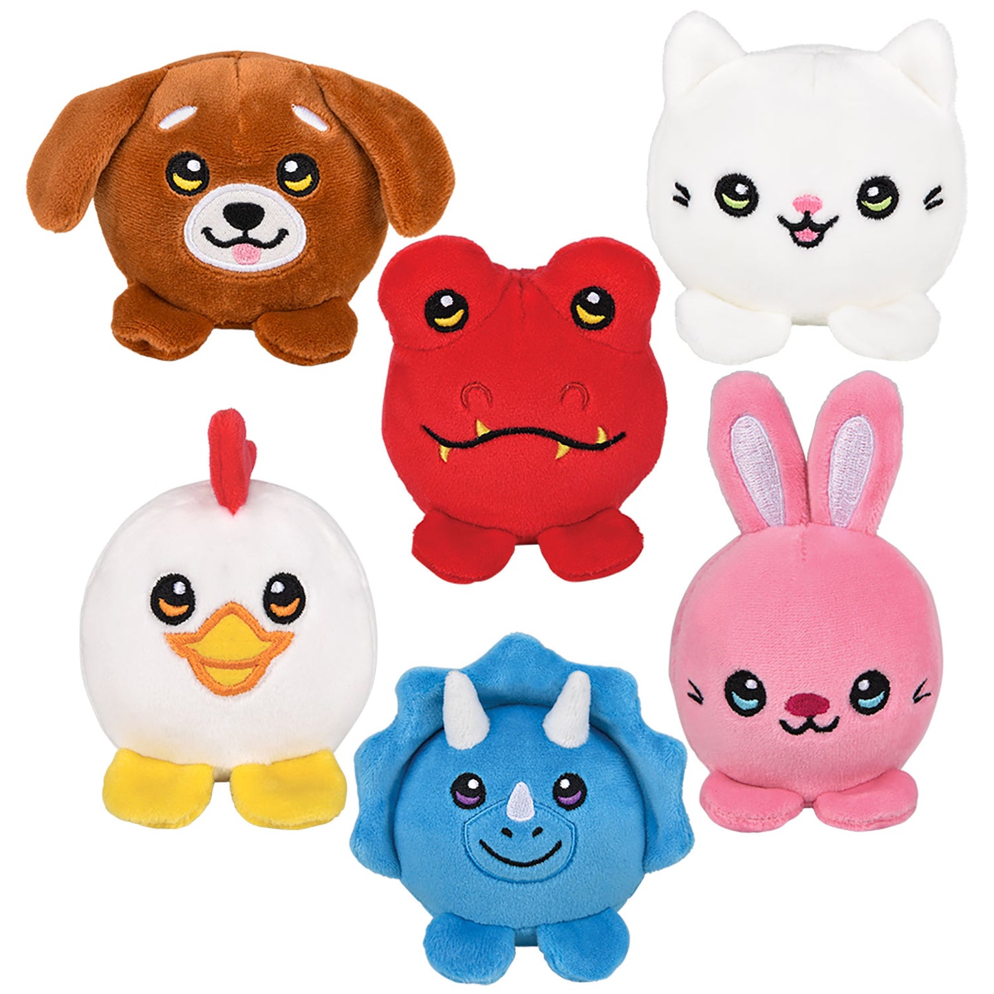 Plush Animal Tumble Tykes - 3 Inch - Assorted Designs