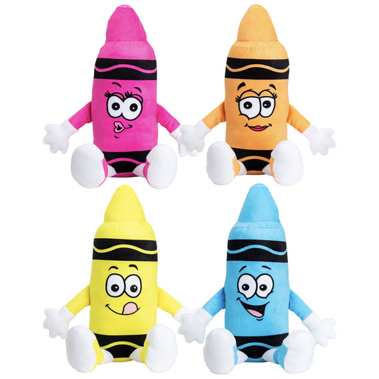 Plush Neon Crayola Crayon - Assorted Colors