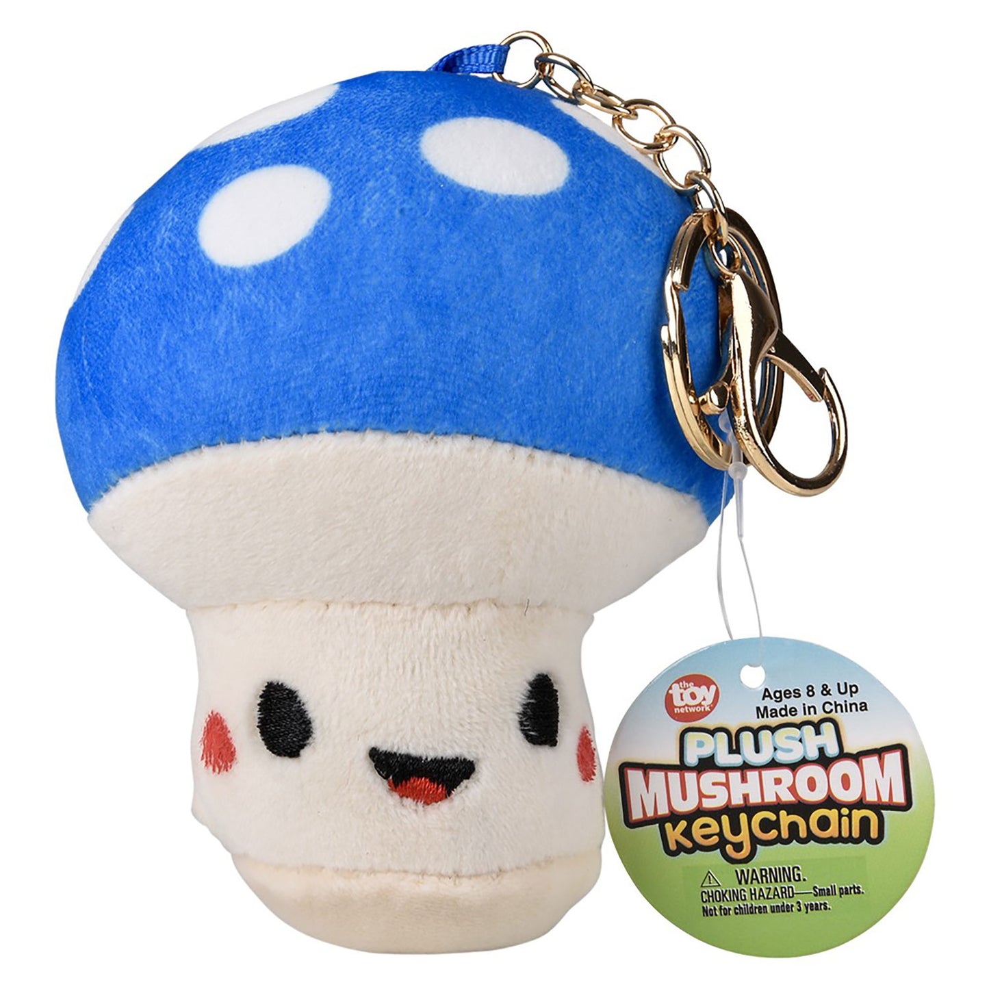 Plush Mushroom Clip-on