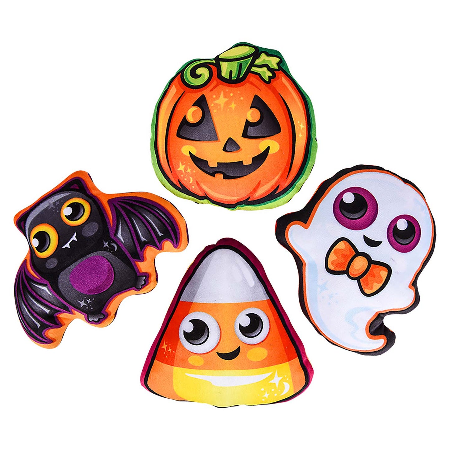 Plush Halloween Characters - 5 Inch - 12 Count