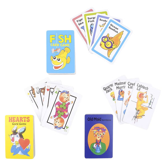 Children's Card Games - 12 Count