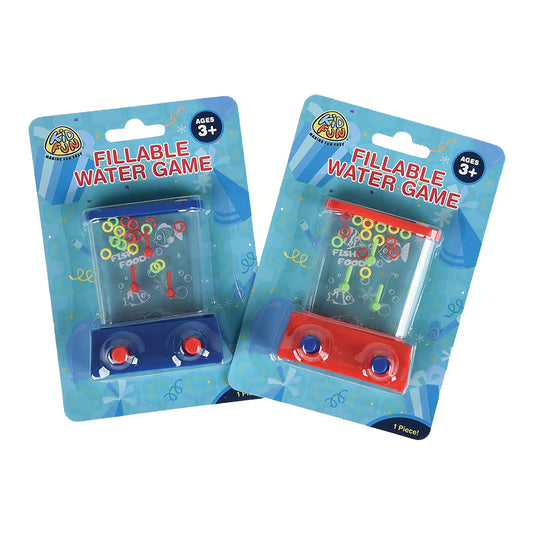 Mini Fillable Water Game - Assorted Colors