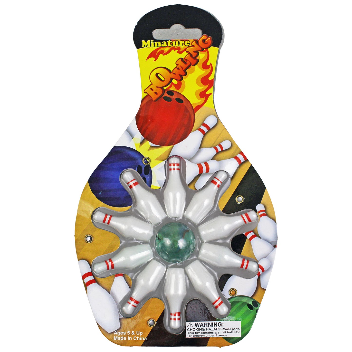 Mini Bowling Sets - 11 Piece - 12 Count